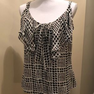 White House Black Market silk top